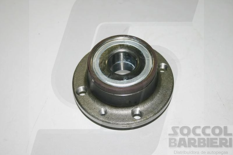 CUBO TRASEIRO COM ROLAMENTO COM ABS 76MM SEM RECORTE FIAT DOBLO 00/ - FIORINO 14/ - STRADA 09/