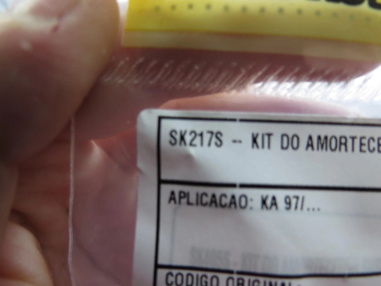 KIT AMORTECEDOR TRASEIRO FORD FORD FOCUS 01/08 - KA 97/13 - BATENTE E COIFA