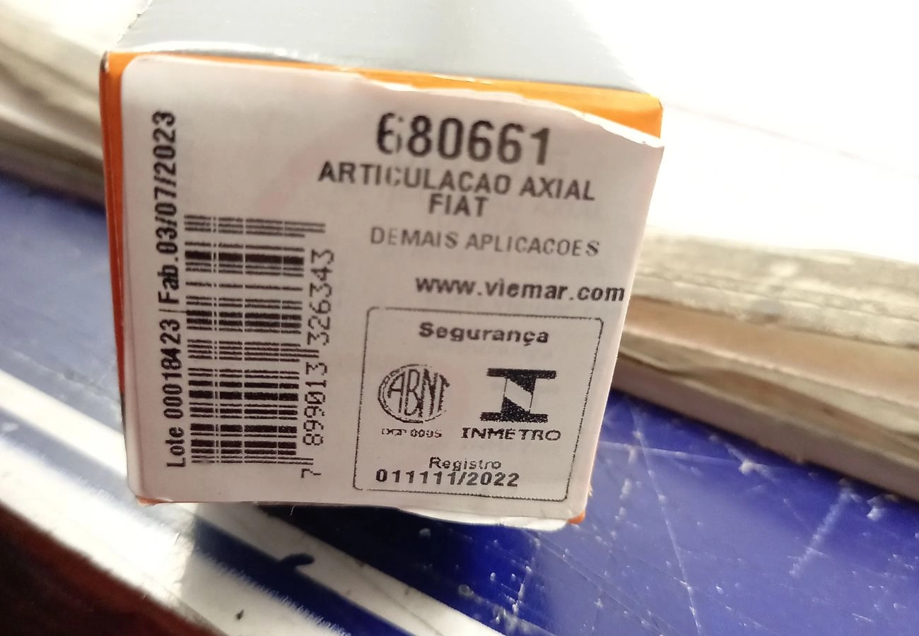 ARTICULAÇÃO/BARRA AXIAL DIREÇÃO CITROEN JUMPER 19/22 - FIAT DUCATO 18/22 - PEUGEOT 19/22 - LD/LE