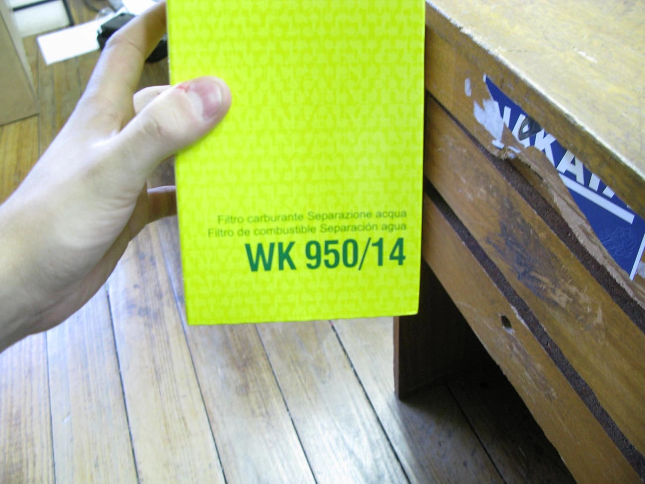 FILTRO COMBUSTIVEL AGRALE VOLARE - VW CAMINHOES 2000/