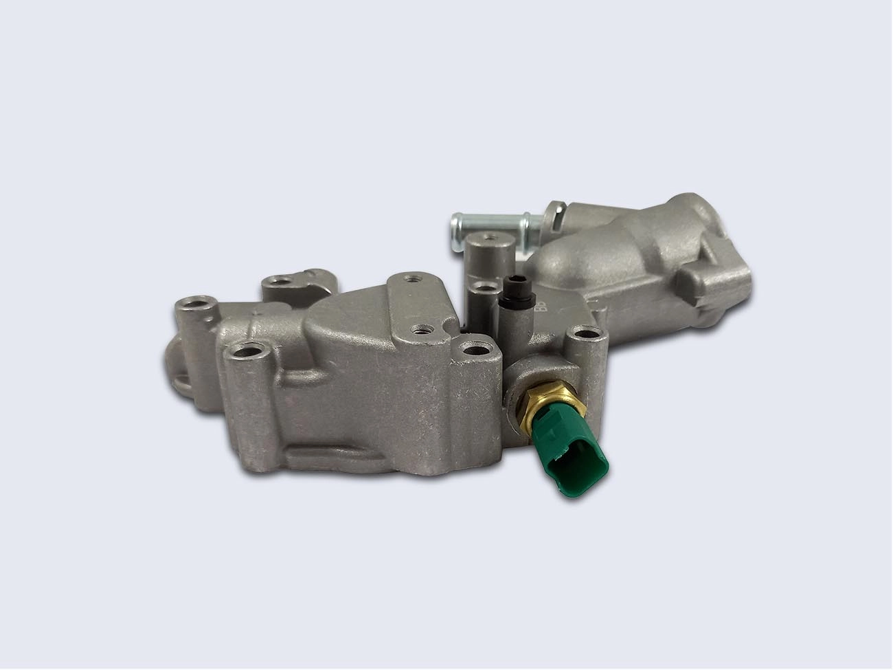 CARCAÇA ALUMÍNIO VÁLVULA TERMOSTÁTICA CITROEN C3 1.4 - PEUGEOT 206 1.4 05/ - MOTOR TU3JP SEM VÁLVULA