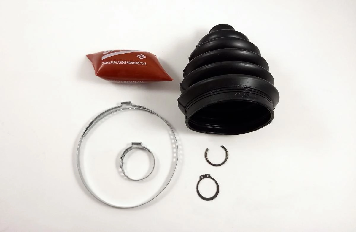KIT REPARO COIFA HOMOCINETICA RODA TOYOTA COROLLA 1.8 02/08 - 24X80X126MM BORRACHA