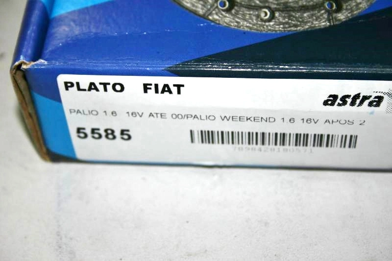 PLATO EMBREAGEM FIAT PALIO/SIENA/STRADA/BRAVA/DOBLO 1.6 16V - 200MM