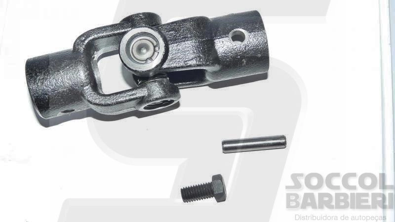 JUNTA UNIVERSAL LUVA 20.6MM - CHAVETA 1/4 - FURO 3/8 - COMP. 140MM