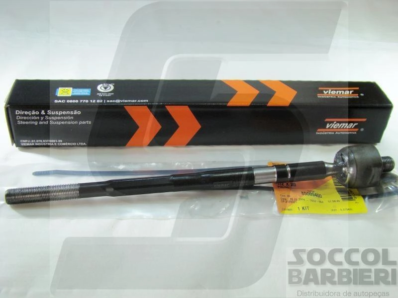 ARTICULAÇÃO/BARRA AXIAL DIREÇÃO MECÂNICA FORD KA 97/07