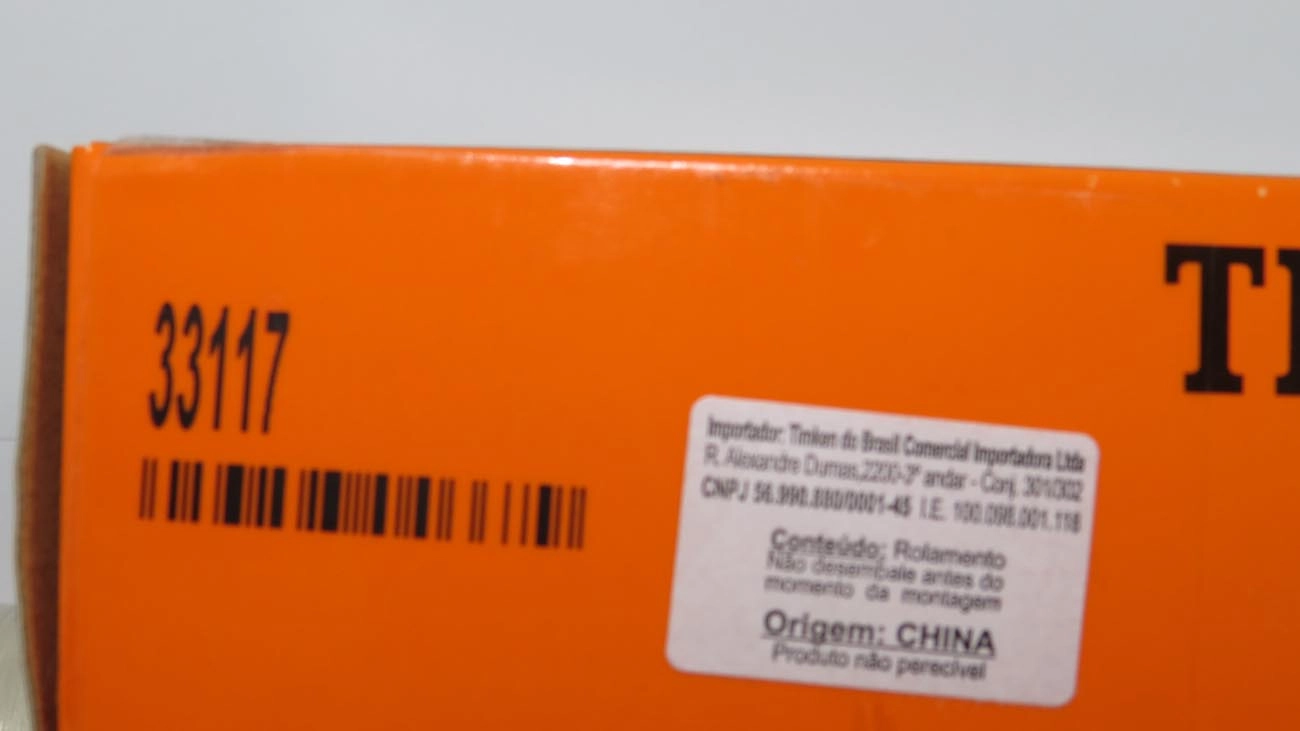 ROLAMENTO CUBO RODA TRASEIRO INTERNO/EXTERNO 85X140X42,95MM TRASEIRA MB 1524/1525/1618/1620/1625/O-370/O-371
