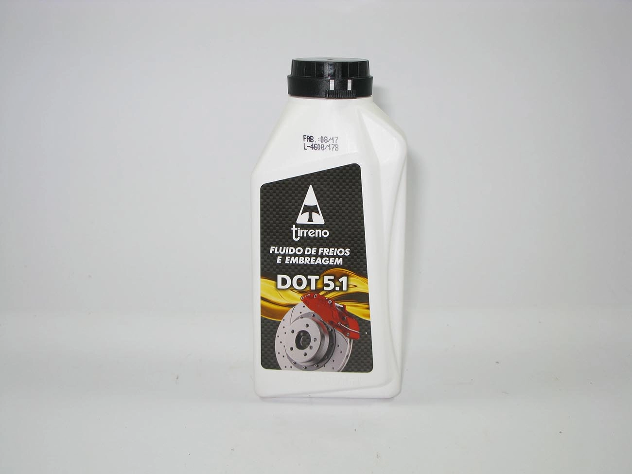 FLUIDO P/FREIO 500ML DOT-5.1 - TIRRENO - COR AMBAR
