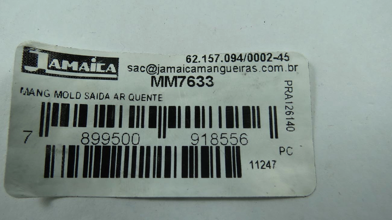 MANGUEIRA SAÍDA DO AR QUENTE FORD ECOSPORT 1.6 03/