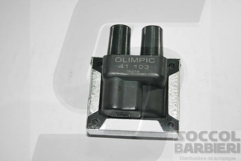 BOBINA DE IGNIÇÃO FIAT UNO/FIORINO/PALIO/SIENA/STRADA /02 - TEMPRA 94/ - USA DUAS BOBINAS - 2 PINOS