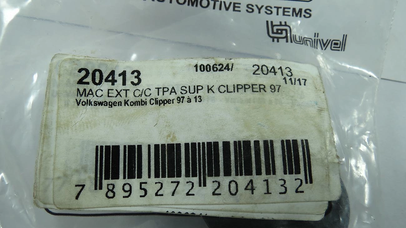 MACANETA EXTERNA VW KOMBI KLIPPER 97/ - TAMPA TRASEIRA