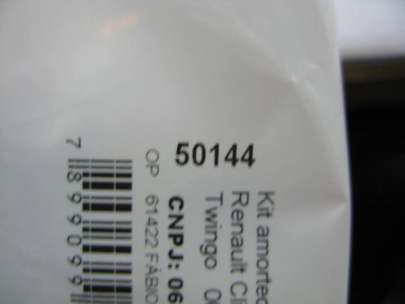 KIT AMORTECEDOR DIANTEIRO BATENTE COIFA RENAULT CLIO/TWINGO 98/