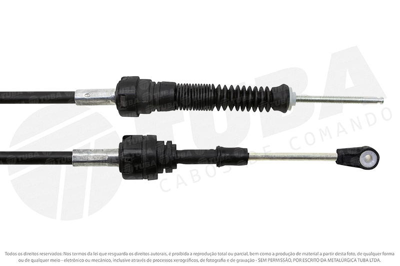 CABO CAMBIO SELEÇÃO VW FOX 10/13 GOL G5 08/ SAVEIRO/VOYAGE G5 11/ - 1103MM - CABO SELEÇÃO MARCHAS