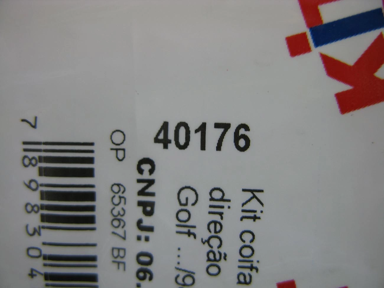 KIT SANFONA MECANISMO DIREÇÃO COIFA DIRECAO VW GOLF /98