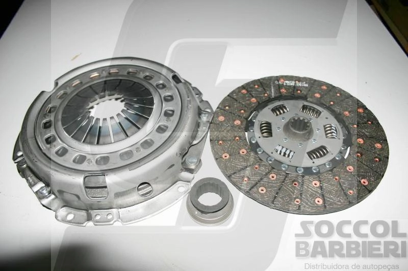 KIT DE EMBREAGEM GM D-10/20 80/96 ASPIRADOS A/C-20/BONANZA - D-40 85/96 ASPIRADOS 280MM 10 ESTRIAS