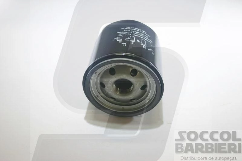 FILTRO ÓLEO MOTOR OLEO VW GOL/PARATI 1.0 MI 8/16V 97/ FOX 1.0/1.6 2003/ SEM PORCA SEXTAVADA