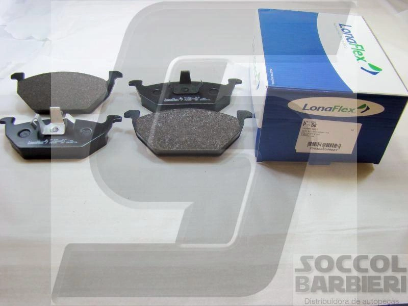 PASTILHA FREIO RODA DIANTEIRA VW GOLF/BORA 99/ UP! 14/ VIRTUS/POLO 17/ GOL/VOYAGE/SAVEIRO