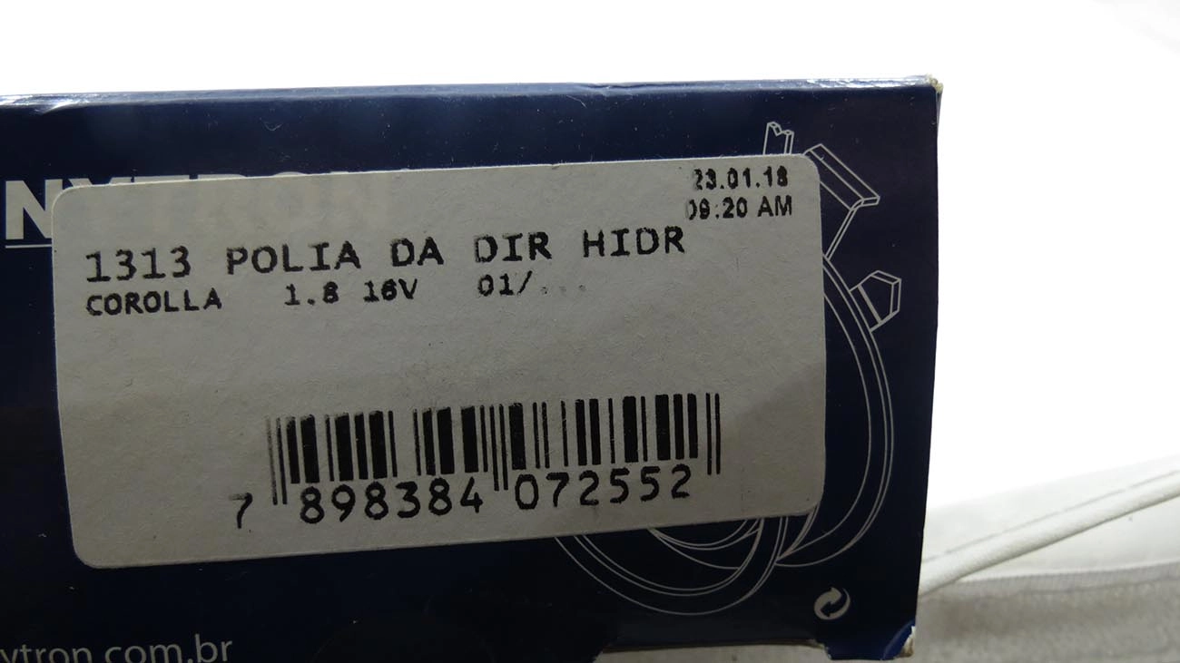 POLIA CORREIA ALTERNADOR TOYOTA COROLLA 1.8 16V 2001/ - 17X70X26,10MM