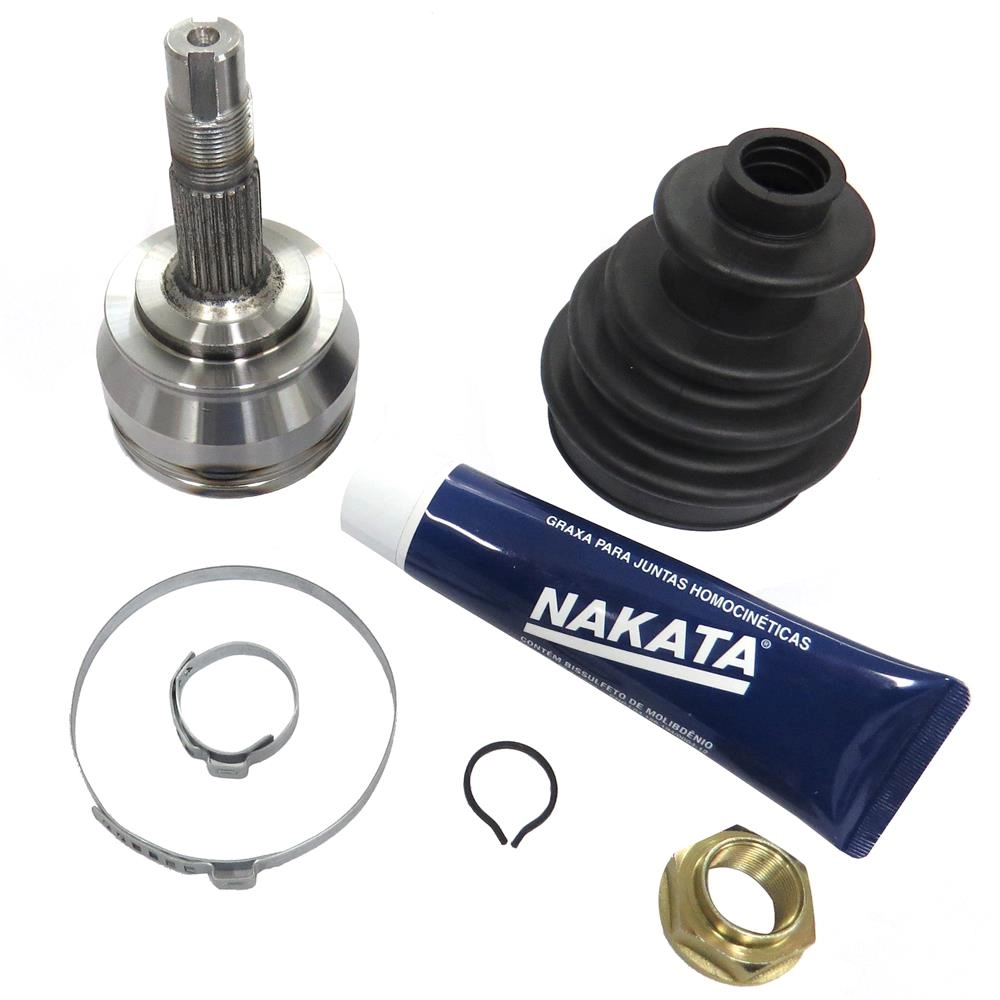 HOMOCINÉTICA RODA SEM ABS FIAT PALIO 09/ SIENA 07/13 - STRADA 09/17 - 28/22 ESTRIAS TRAVA EXTERNA