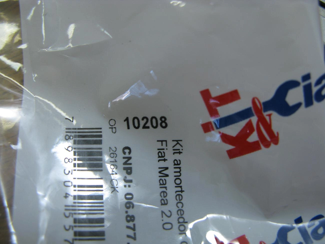 KIT AMORTECEDOR DIANTEIRO BATENTE COIFA FIAT MAREA 2.0 99/08