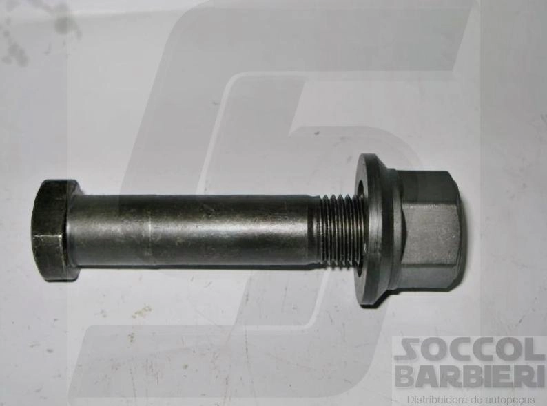 PARAFUSO RODA CARRETAS GUERRA - 7/8X4-3/4 - CONJUNTO C/PORCA OSCILANTE - P/RODA ALUMINIO