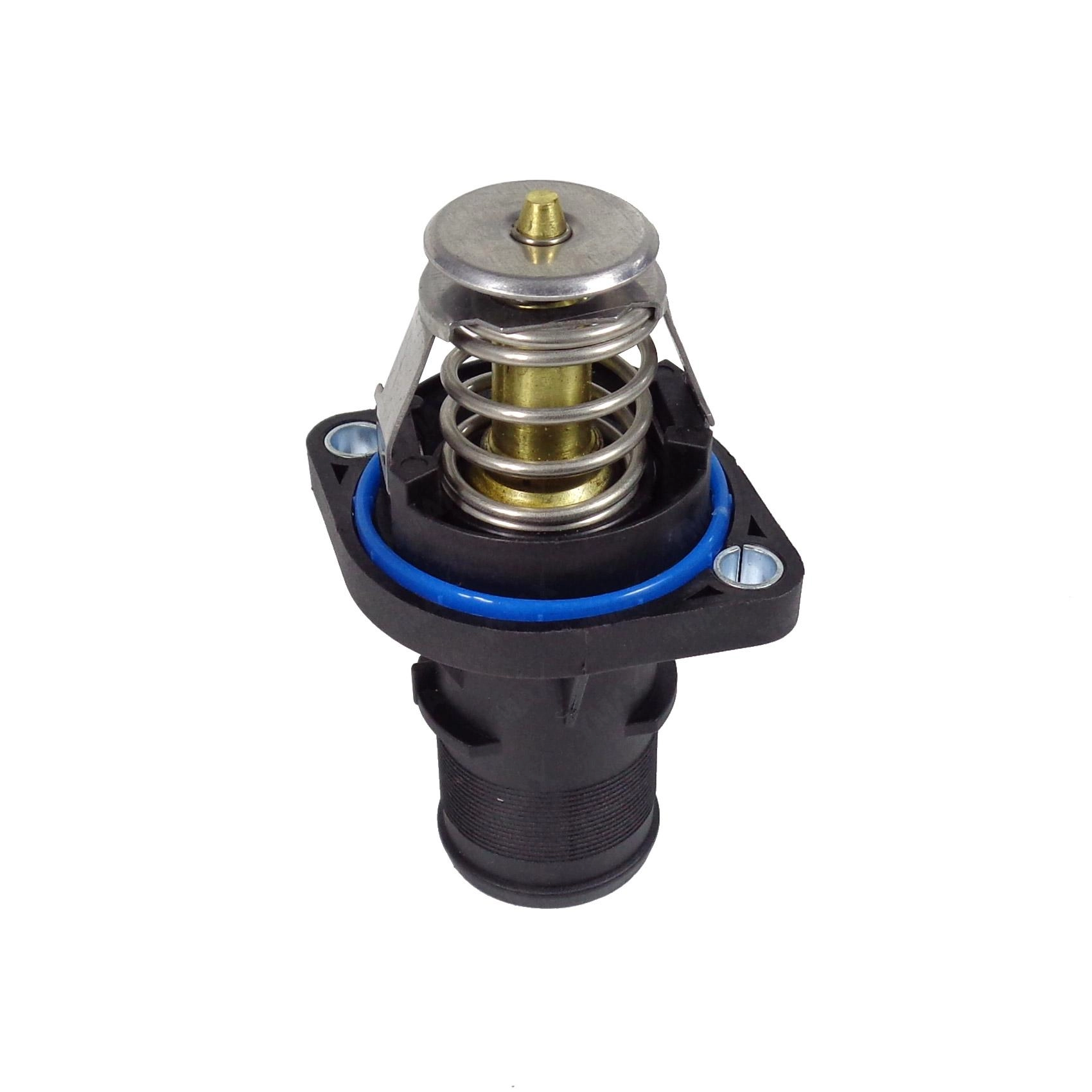 VALVULA TERMOSTATICA FLANGE PLASTICO COM SENSOR CITROEN C3 1.4 03/13 - 1.6 16V - AX 1.4 96/96