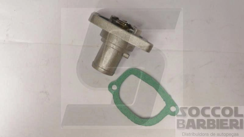 VÁLVULA TERMOSTÁTICA COM CARCAÇA/FLANE ALUIMÍNIO FLANGE ALUMÍNIO FIAT PALIO/SIENA/STRADA/DOBLO/IDEA/PUNTO FIRE EXCETO EVO