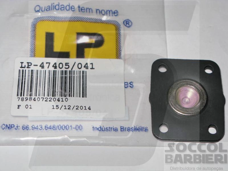DIAFRAGMA REGULADOR PRESSAO VW GOL/PARATI/SAVEIRO/LOGUS/SANTANA - EFI