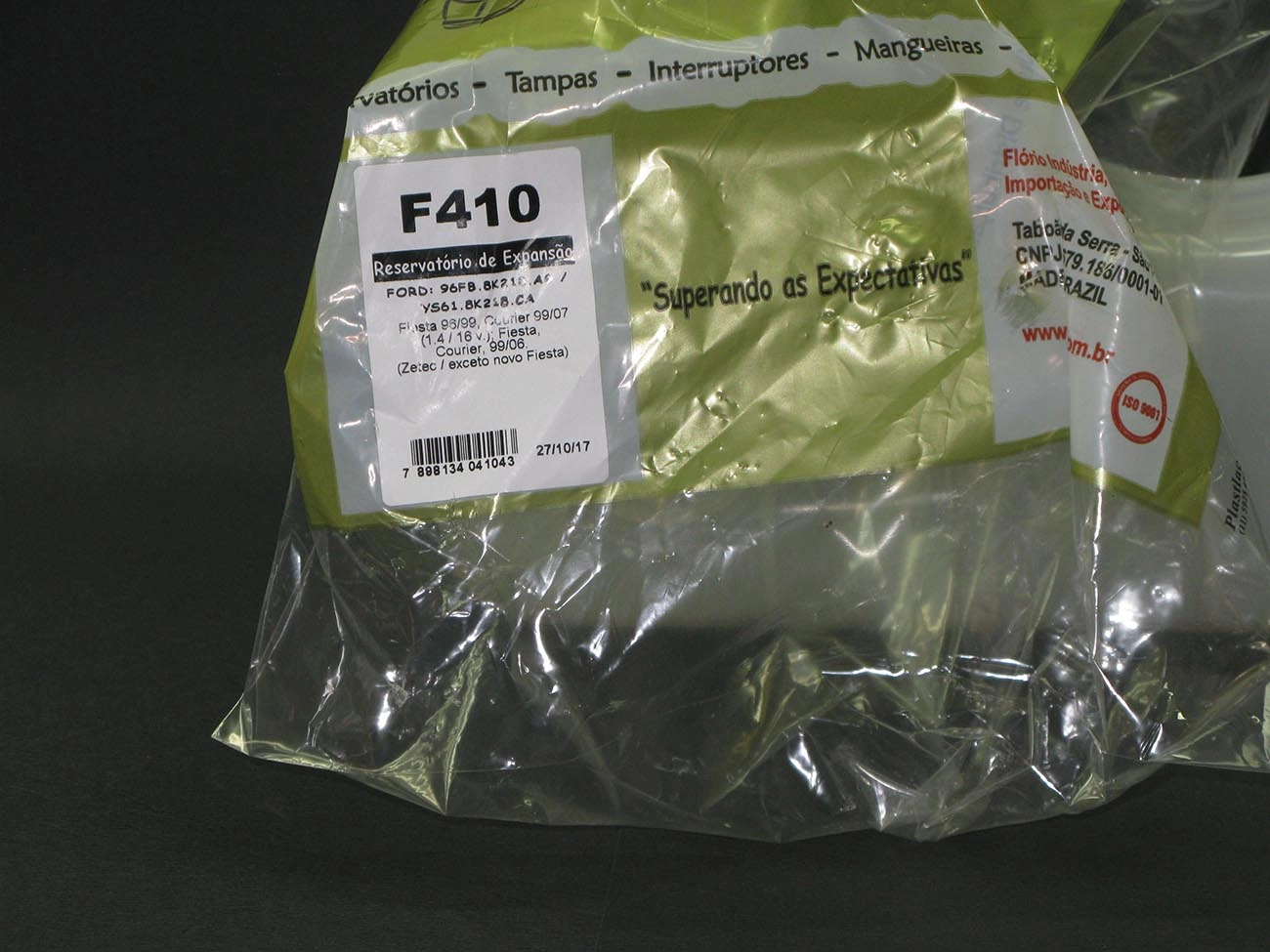 RESERVATORIO AGUA FORD FIESTA 1996/1999 COURIER 1999/2007  1.4 16V - ZETEC ROCAM
