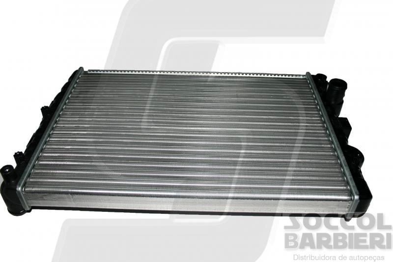 RADIADOR ÁGUA MOTOR CONSTRUÇÃO EXPANDIDO SEM AR CONDICIONADO MANUAL VW GOL/PARATI 1.0 95/96 1.6/1.8/2.0 SAVEIRO 97/10