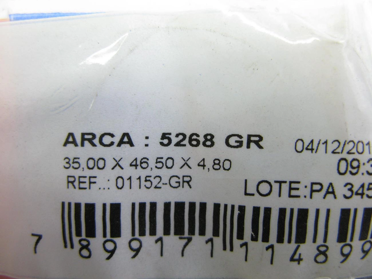 RETENTOR SETOR CAIXA DIREÇÃO 35,00X46,50X4,80MM EIXO GM A/C/D-60/70/80 VW 7.100/7.110/6.80/6.90 35X46,50X4,80MM