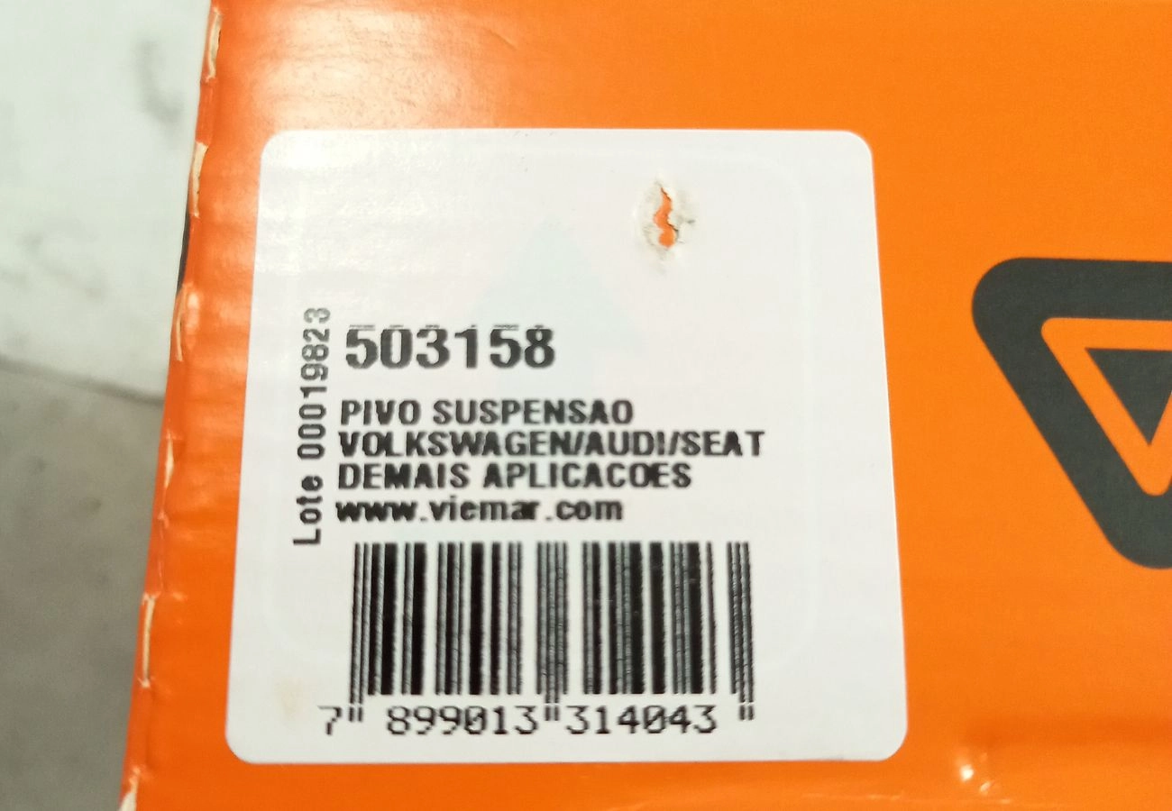 PIVÔ SUSPENSÃO VW  FOX 03/13 - POLO 02/14  - ESQUERDO HIDRÁULICA/DIREITO MECÂNICA