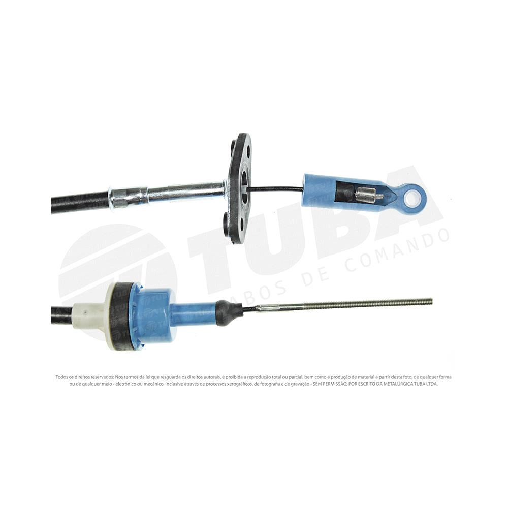 CABO EMBREAGEM FIAT PALIO - 1.0 96/ 695MM