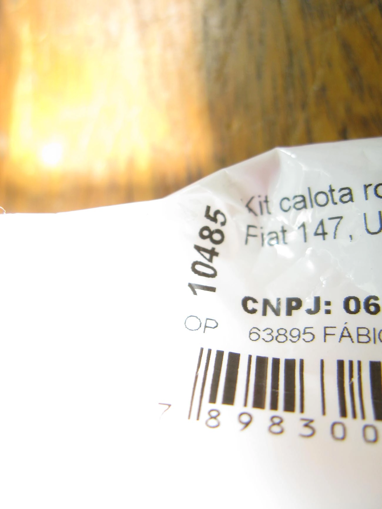 KIT CALOTA RODA TRASEIRA FIAT 147/UNO/PREMIO