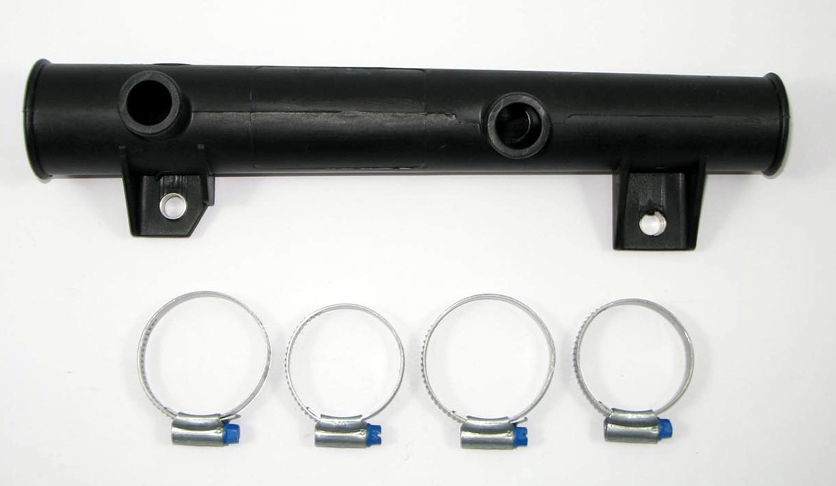 CANO/TUBO RÍGIDO CIRCULAÇÃO ÁGUA MOTOR AGUA GM MONZA 82/96 KADETT 89/90 RETO COM DUAS SAIDAS