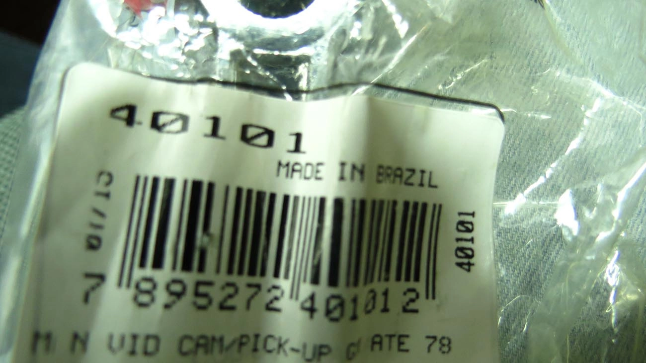 MANIVELA VIDRO GM A/C/D-10/14/60 /80 - CROMADA C/PARAFUSO - METAL