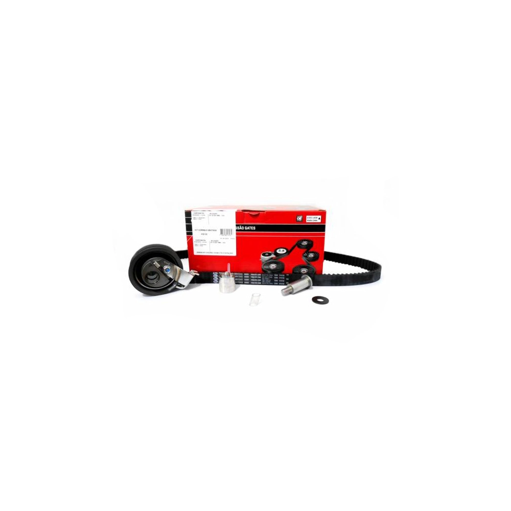 KIT CORREIA COMANDO VÁLVULAS DENTADA SINCRONISMO 12V/16V MSI/TSI/MPI/EA211 VW GOL/VOYAGE/FOX/UP!/VIRTUS/POLO/GOLF/T-CROSS 1.0 13/ 1.6 14/