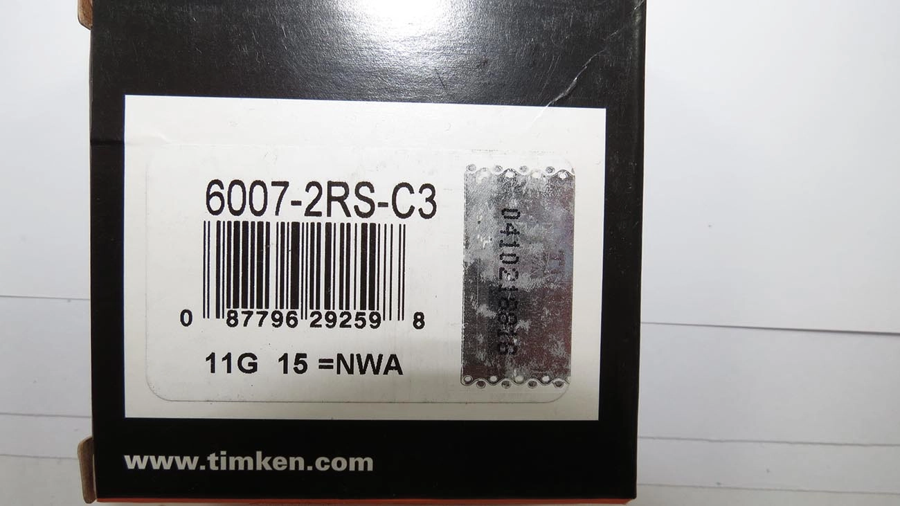 ROLAMENTO INDUSTRIAL 35X62X14MM TIMKEN