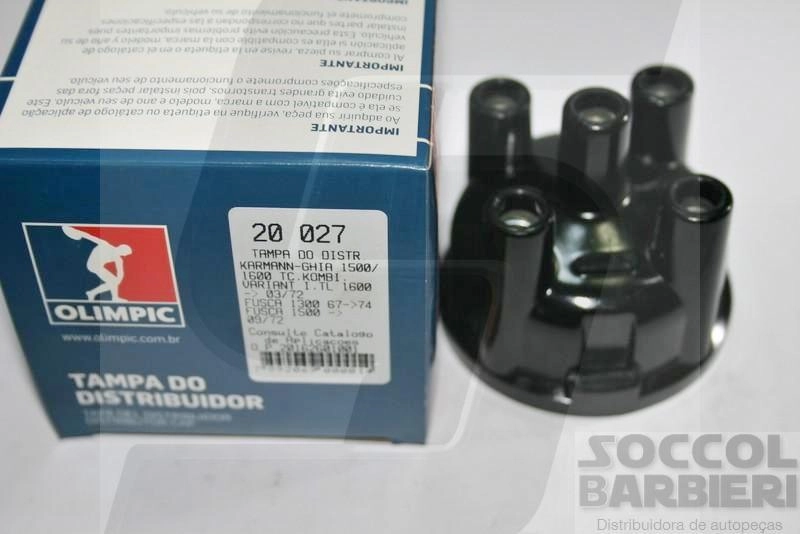 TAMPA DISTRIBUIDOR BAIXA VW FUSCA 1300 67/74 FUSCA/VARIANT/TL/KOMBI 1500/1600 /09/72