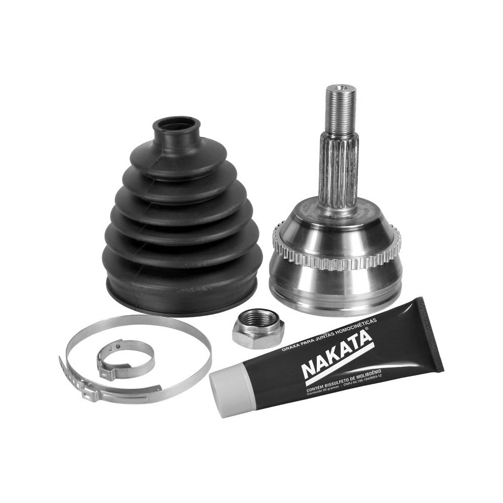 HOMOCINÉTICA RODA COM ABS RENAULT MEGANE/SCENIC 2.0 16V 01/12 - 25/23 ESTRIAS TRAVA EXTERNA
