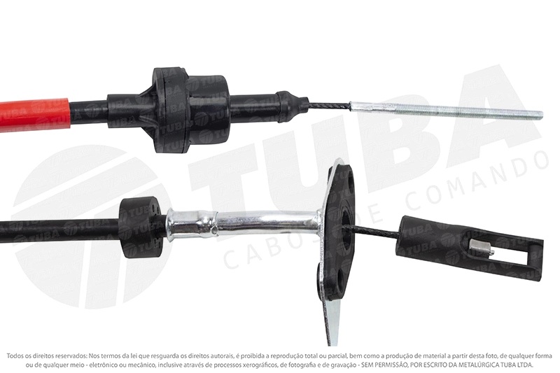 CABO EMBREAGEM FIAT NOVO UNO/NOVO PALIO 1.0/1.4 2012/ - TODOS - NOVA FIORINO 11/ 715MM