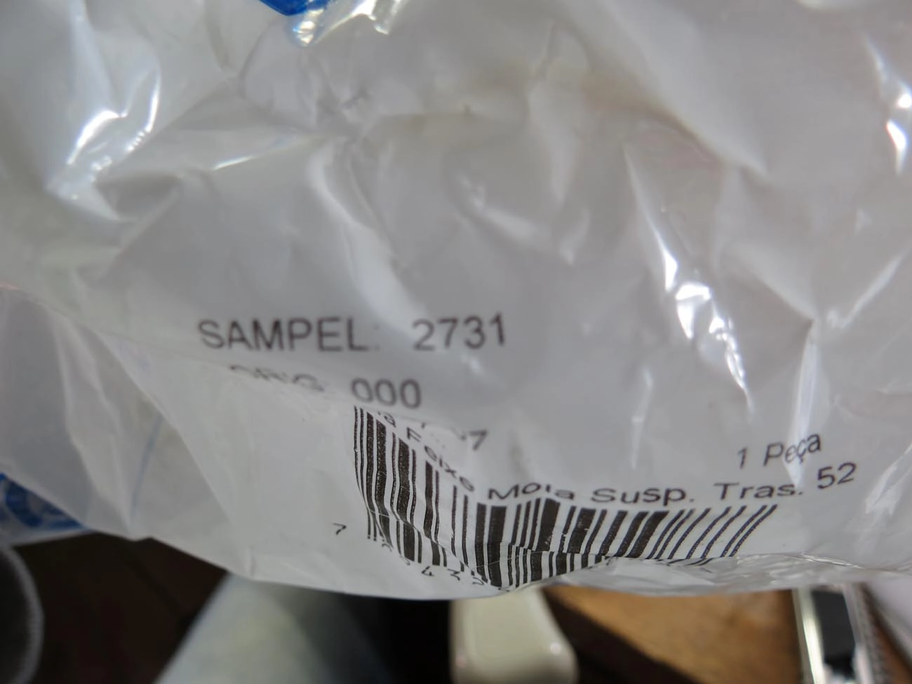 BUCHA MOLA FORD COURIER - FEIXE DE MOLAS PARTE TRASEIRA