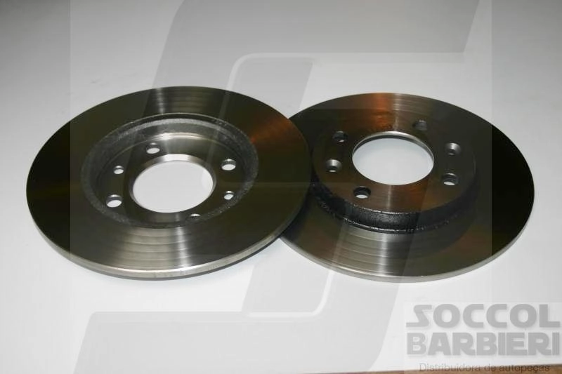 DISCO FREIO TRASEIRO SÓLIDO 247MM PEUGEOT 206 1.0 16V 00/ 206CC 1.6/2.0 306 93/ SOLIDO