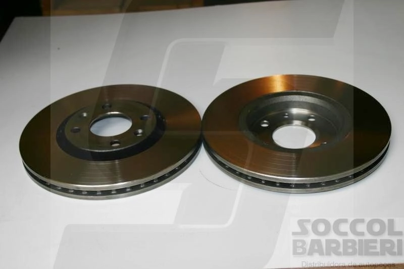 DISCO FREIO DIANTEIRO VENTILADO 282,80MM 4 FUROS PEUGEOT 307 TODOS CITROEN C4 PALLAS/C5/XSARA V ALT 34,5MM
