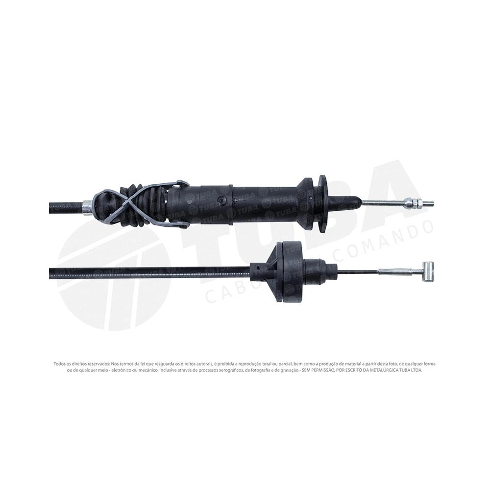 CABO DE EMBREAGEM REGULAGEM AUTOMÁTICA VW GOLF GL/GLM/GLX 94/98 - 837MM