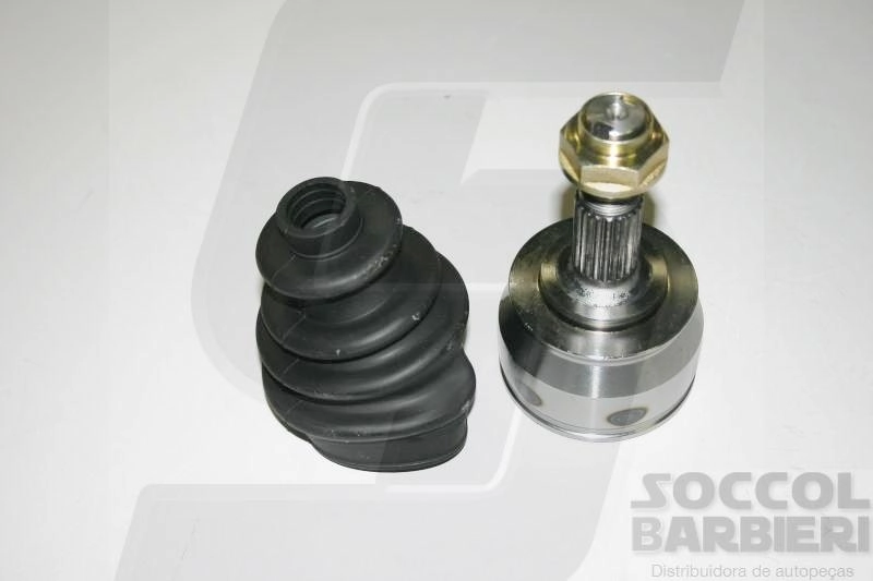JUNTA HOMOCINÉTICA LADO RODA 22X22 DENTES/ESTRIAS TRAVA CENTRAL CÂMBIO MANUAL FIAT ARGO 1.3 17/ NOVO UNO/NOVO PALIO/GRAND SIENA 1.4 10/ 22/22 T.C