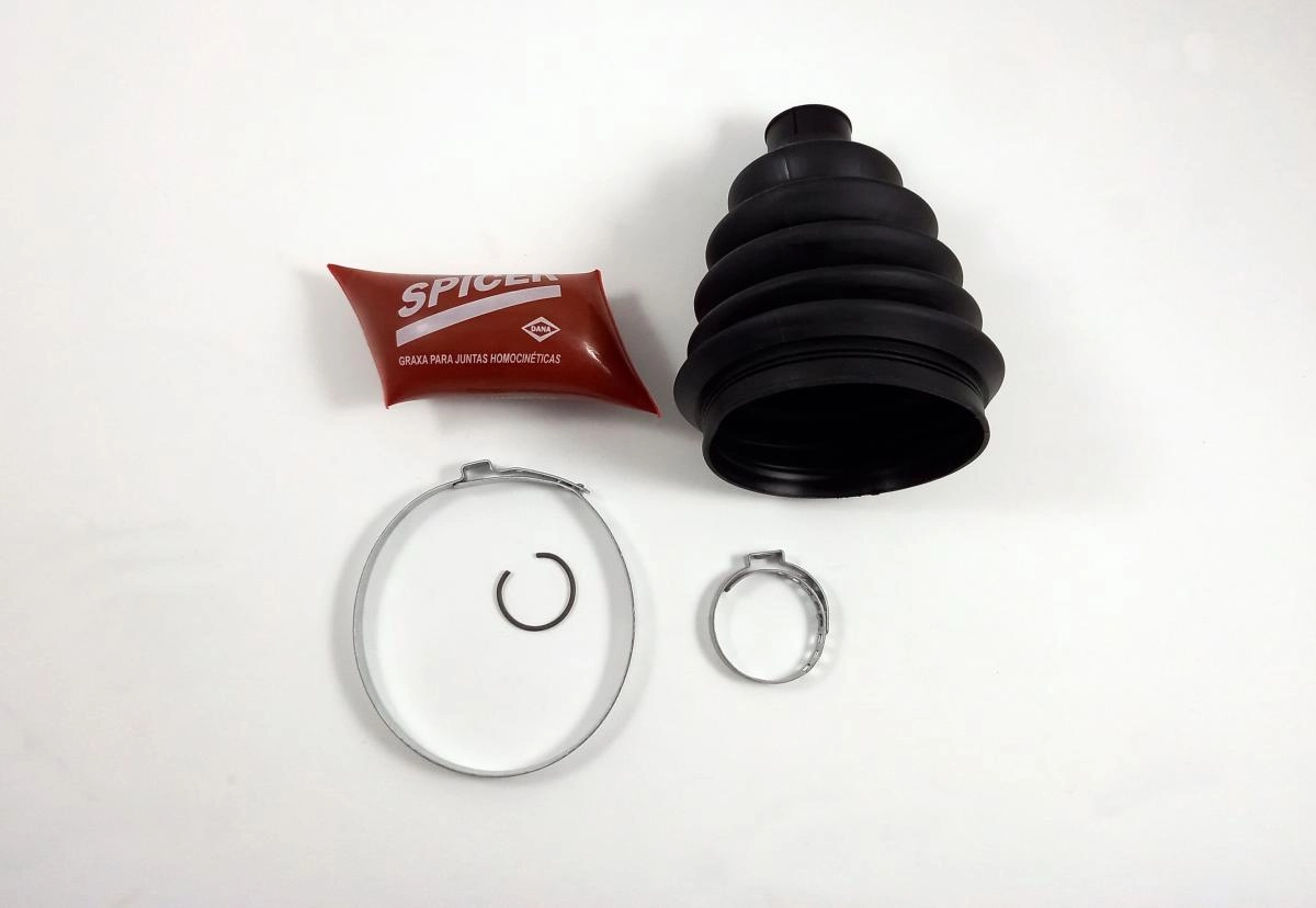 KIT REPARO COIFA HOMOCINÉTICA LADO RODA 24X80X105MM VW NOVO GOL/VOYAGE 1.0 08/19 FOX 10/19 SEM ABS