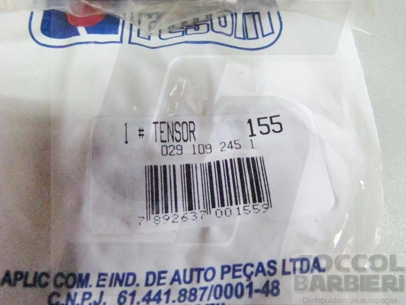 TENSIONADOR DA CORRENTE DISTRIBUIÇÃO FORD TODOS OHC/CHT - VW TODOS CHT/AE - ALUMINIO