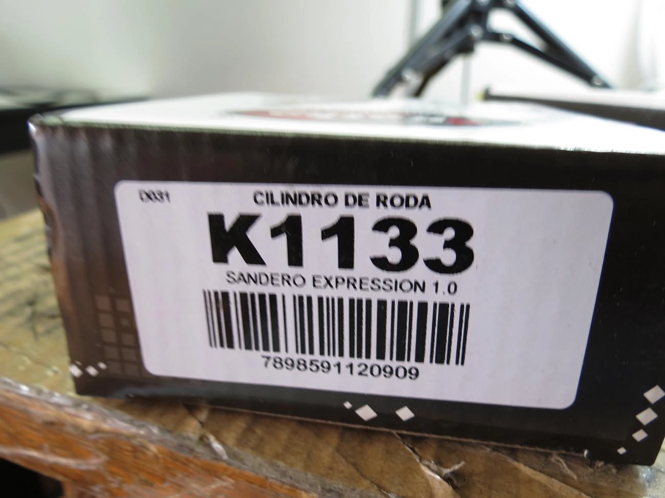 CILINDRO RODA RENAULT LOGAN/SANDERO 1.0 2008/2013 - 19.05 - TRASEIRO
