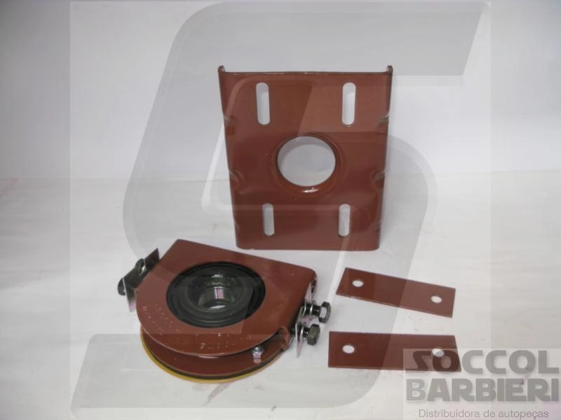 SUPORTE DO CARDAN MB 608 80/ - 1113/1313/2013/709/912/1114/1214/1614 - COM FLANGE 8 FUROS 40MM