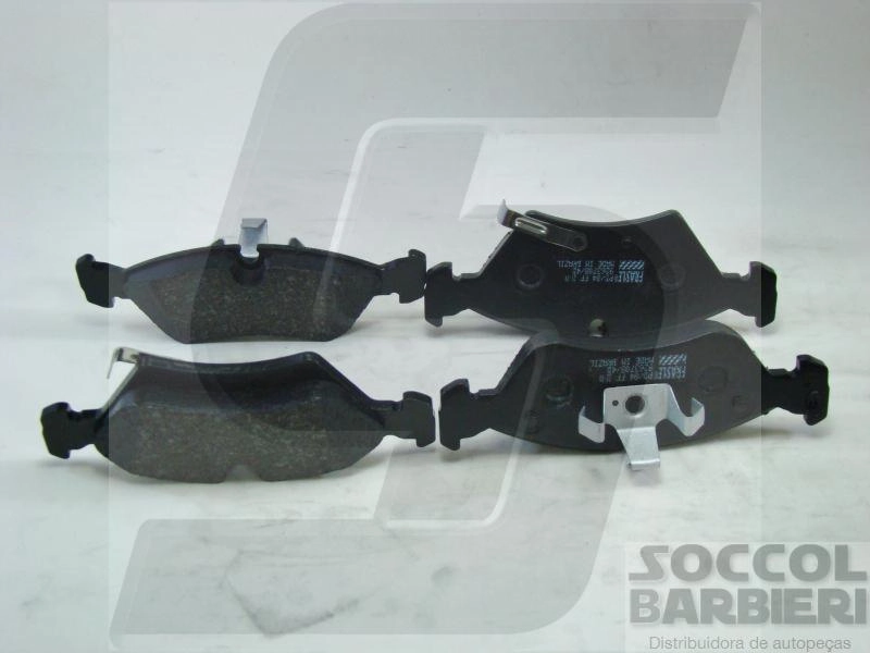 PASTILHA FREIO RODA DIANTEIRA GM MERIVA 2005/2012 ZAFIRA 2004/2012
